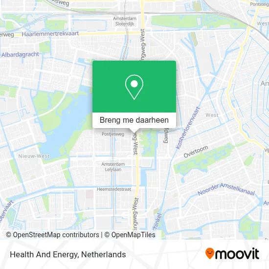 Health And Energy kaart