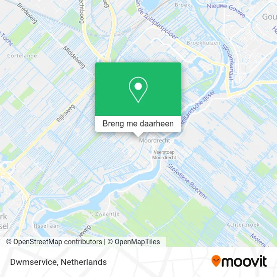 Dwmservice kaart