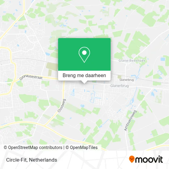 Circle-Fit kaart