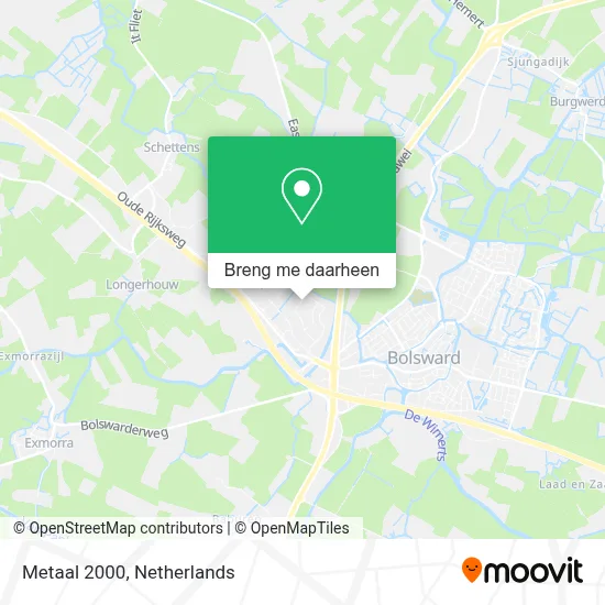 Metaal 2000 kaart