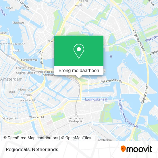 Regiodeals kaart