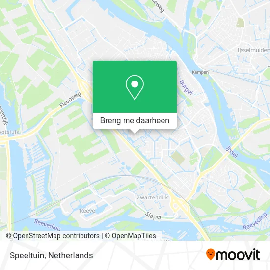 Speeltuin kaart