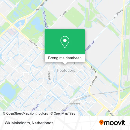Wk Makelaars kaart