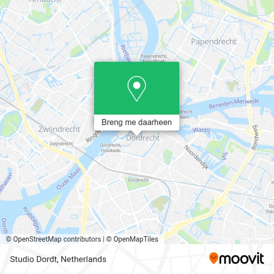 Studio Dordt kaart