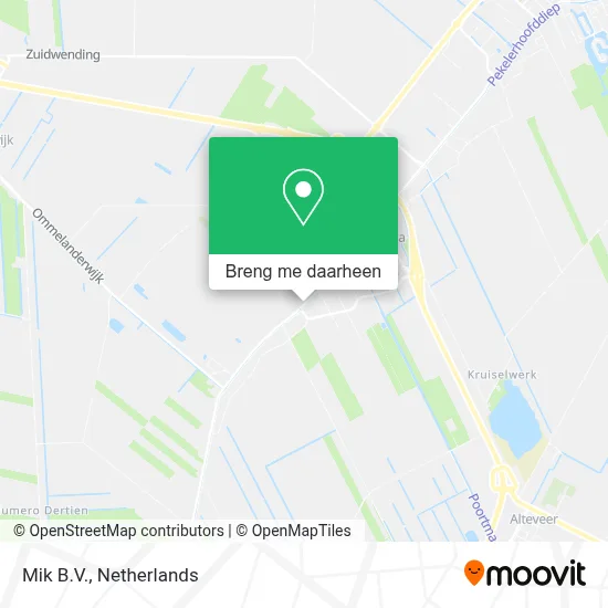 Mik B.V. kaart