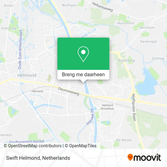 Swift Helmond kaart