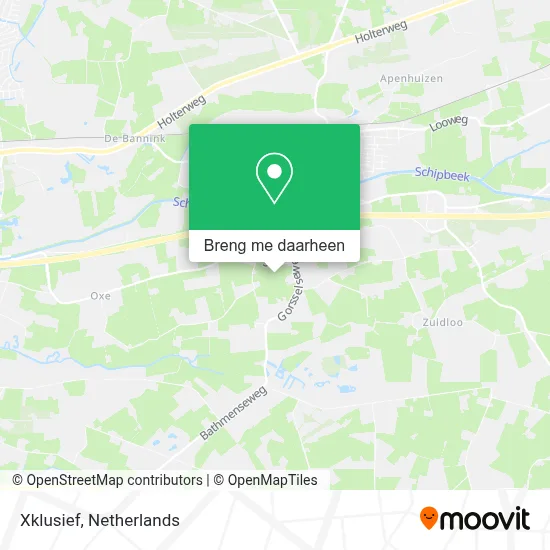 Xklusief kaart