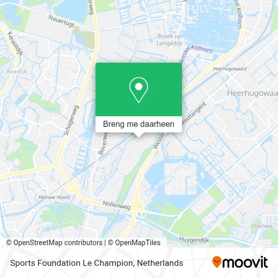 Sports Foundation Le Champion kaart