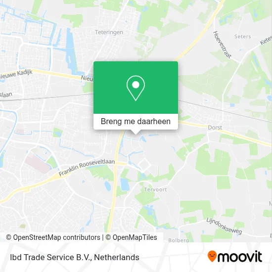 Ibd Trade Service B.V. kaart