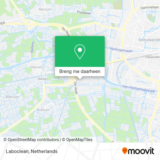 Laboclean kaart
