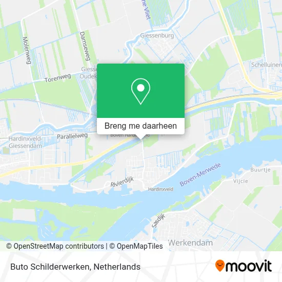 Buto Schilderwerken kaart