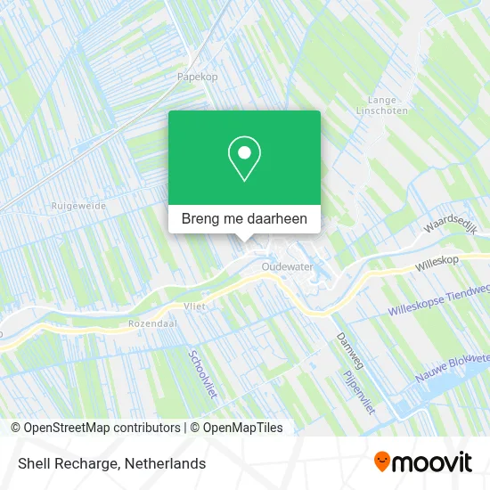 Shell Recharge kaart