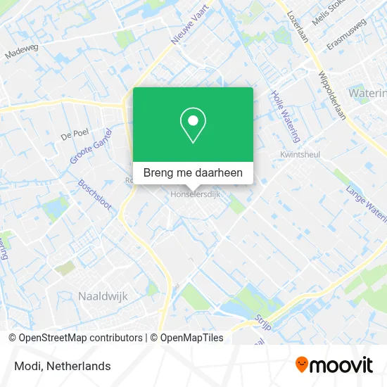 Modi kaart