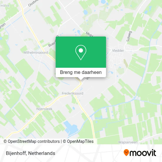 Bijenhoff kaart