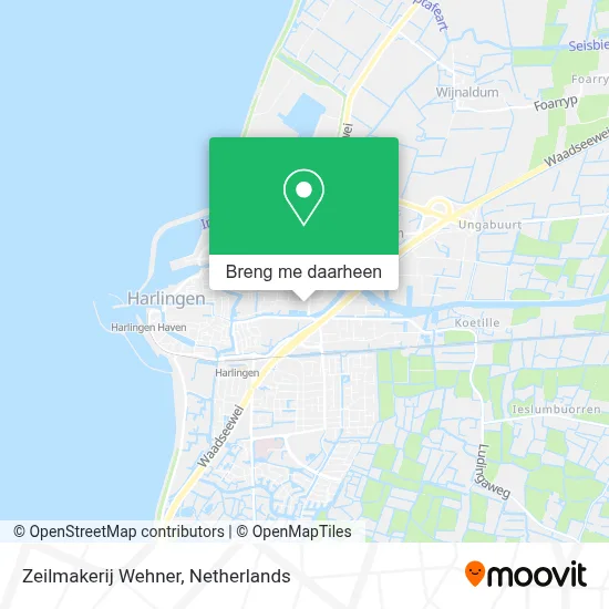 Zeilmakerij Wehner kaart