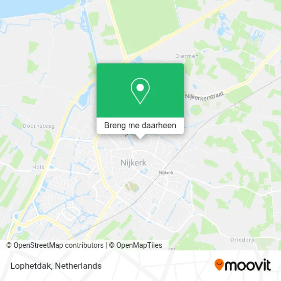 Lophetdak kaart