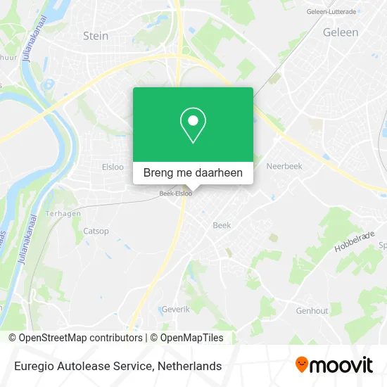 Euregio Autolease Service kaart