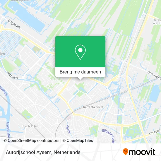 Autorijschool Aysem kaart