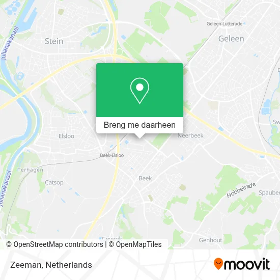 Zeeman kaart
