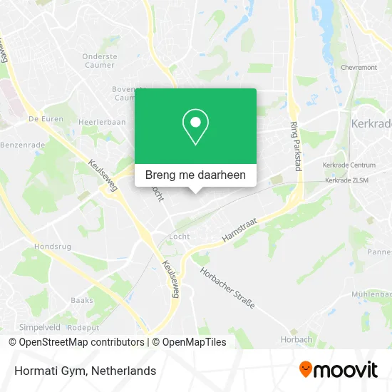 Hormati Gym kaart