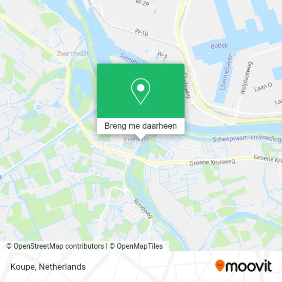 Koupe kaart