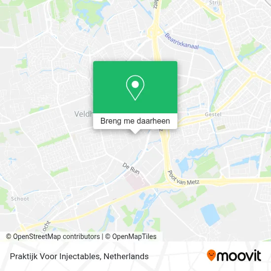 Praktijk Voor Injectables kaart
