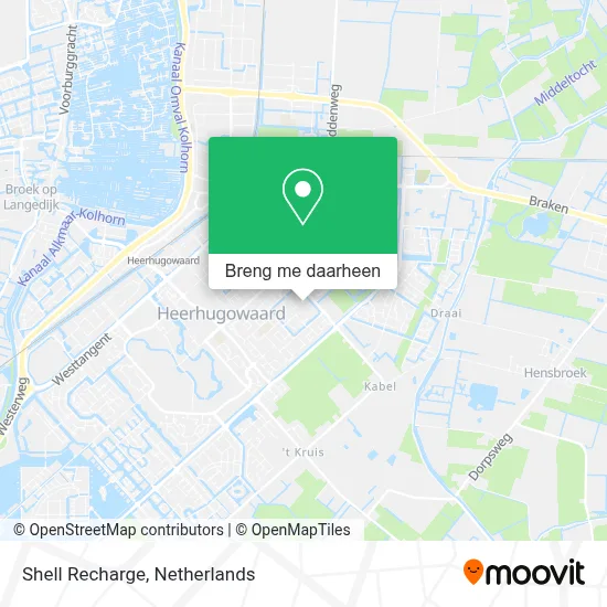 Shell Recharge kaart