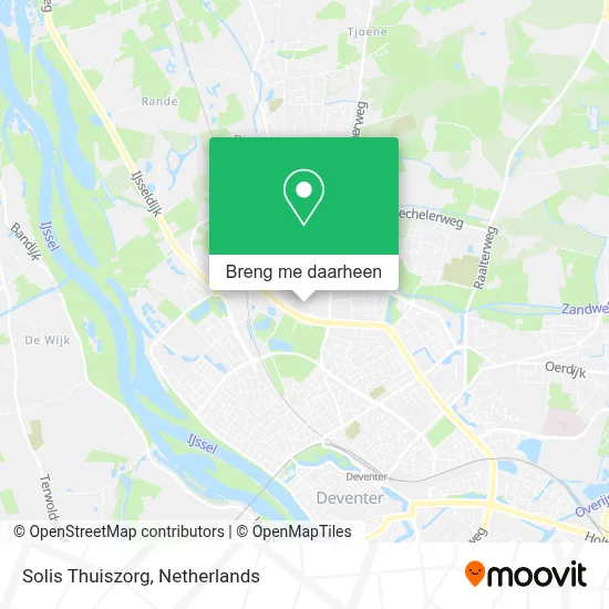 Solis Thuiszorg kaart