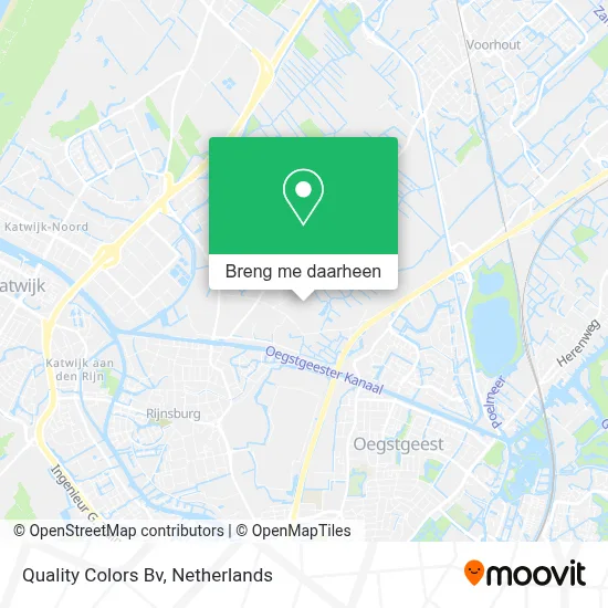 Quality Colors Bv kaart