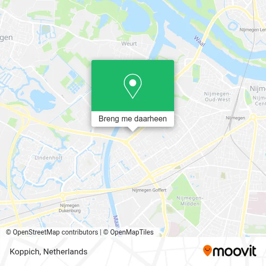 Koppich kaart