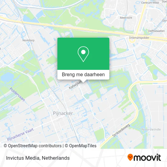 Invictus Media kaart