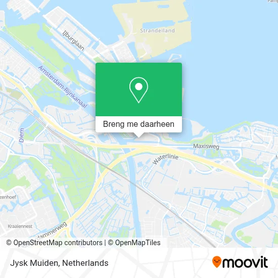 Jysk Muiden kaart
