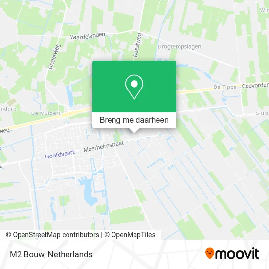 M2 Bouw kaart