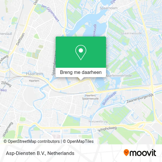 Asp-Diensten B.V. kaart