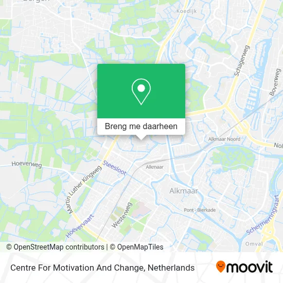 Centre For Motivation And Change kaart