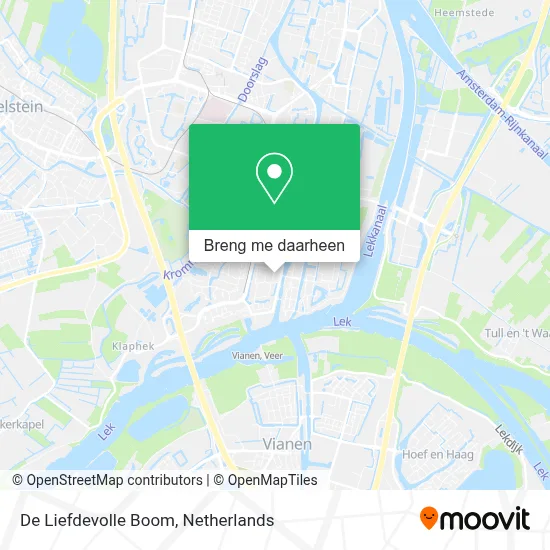 De Liefdevolle Boom kaart