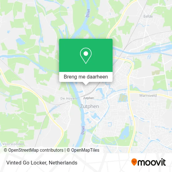 Vinted Go Locker kaart
