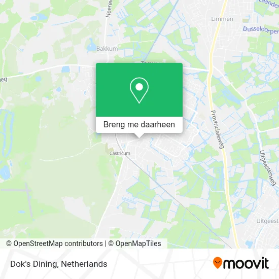 Dok's Dining kaart