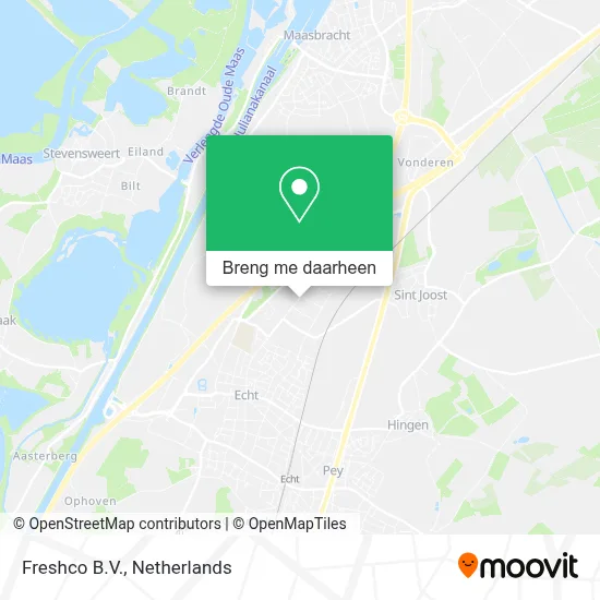 Freshco B.V. kaart