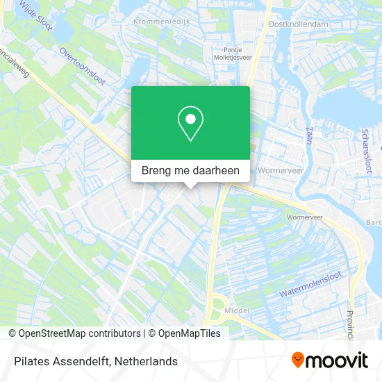 Pilates Assendelft kaart
