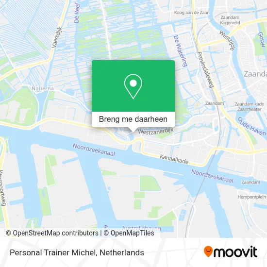 Personal Trainer Michel kaart
