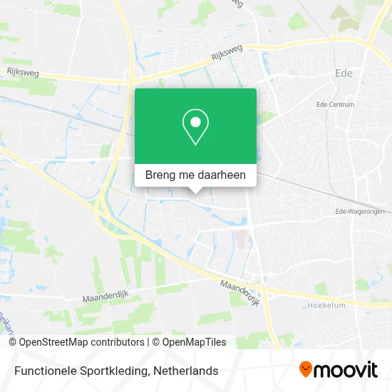 Functionele Sportkleding kaart
