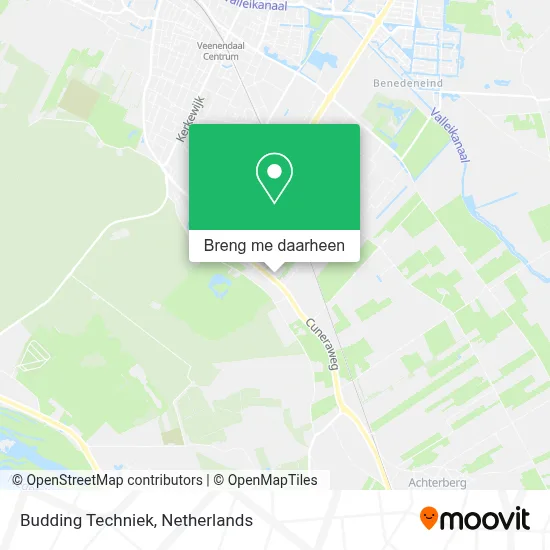 Budding Techniek kaart