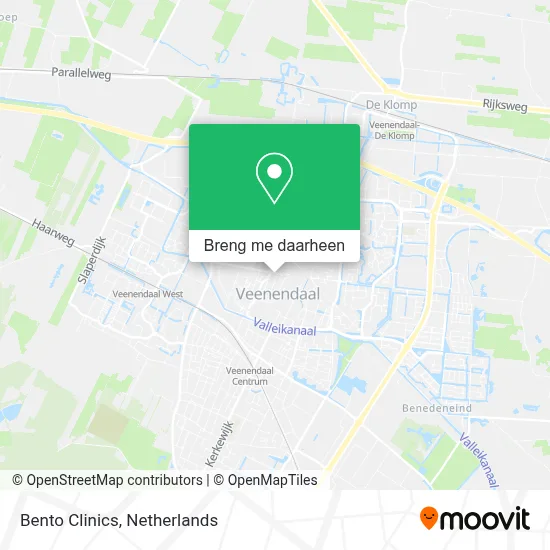 Bento Clinics kaart