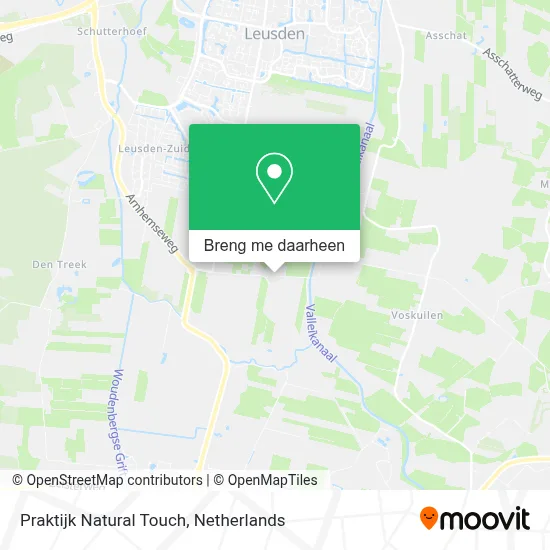 Praktijk Natural Touch kaart