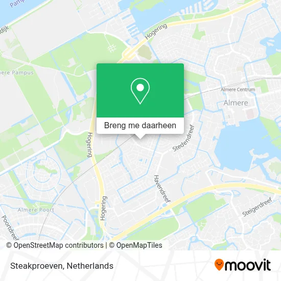 Steakproeven kaart