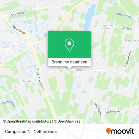 Camperfun.Nl kaart