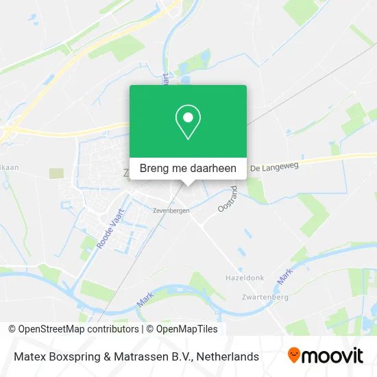 Matex Boxspring & Matrassen B.V. kaart