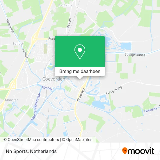 Nn Sports kaart