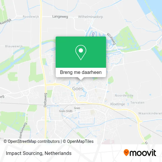 Impact Sourcing kaart